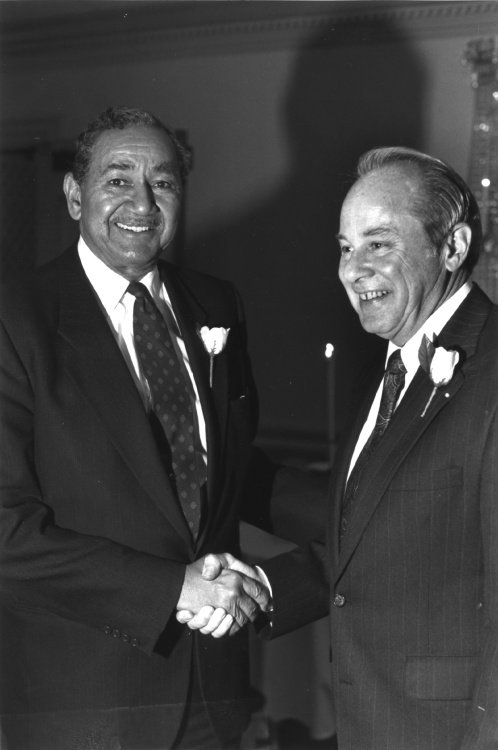 Raymond V. Haysbert Sr. and George V. McGowan